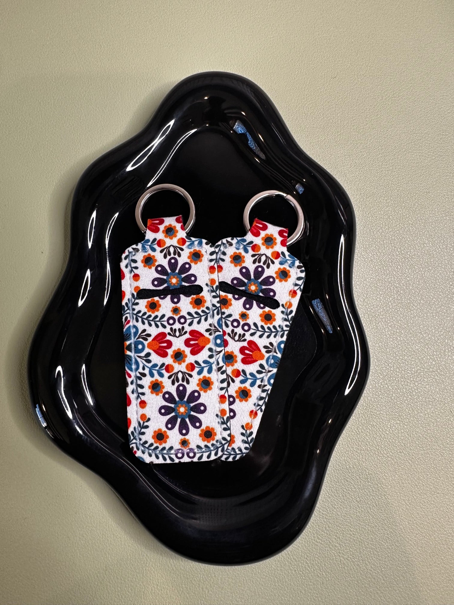 Mexican Floral Chapstick Holder