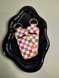 Colorful Checkered Chapstick Holder
