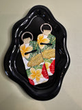 Golden Flower Chapstick Holder