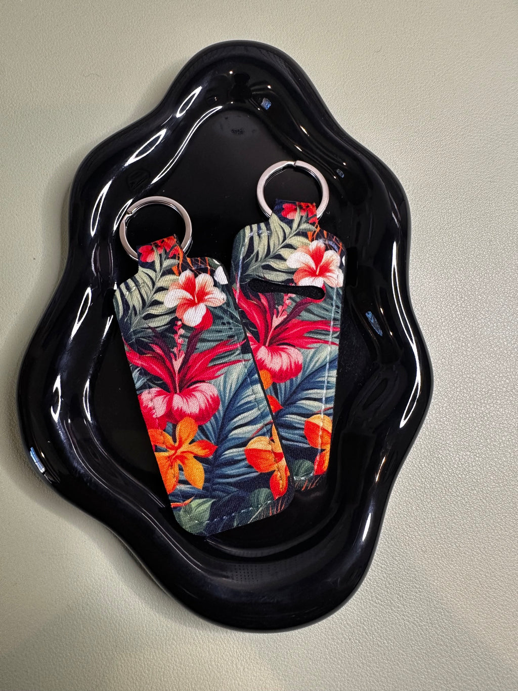 Hibiscus Chapstick Holder