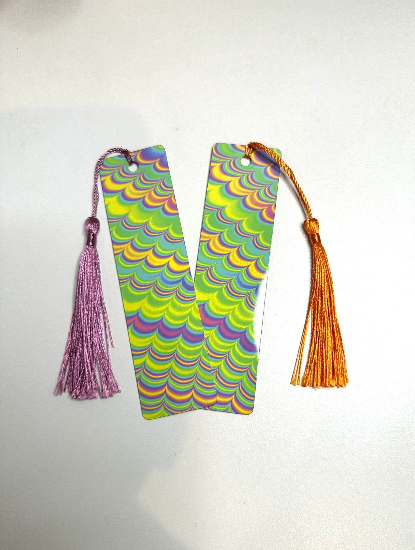 Pastel Tie-Dye Bookmark