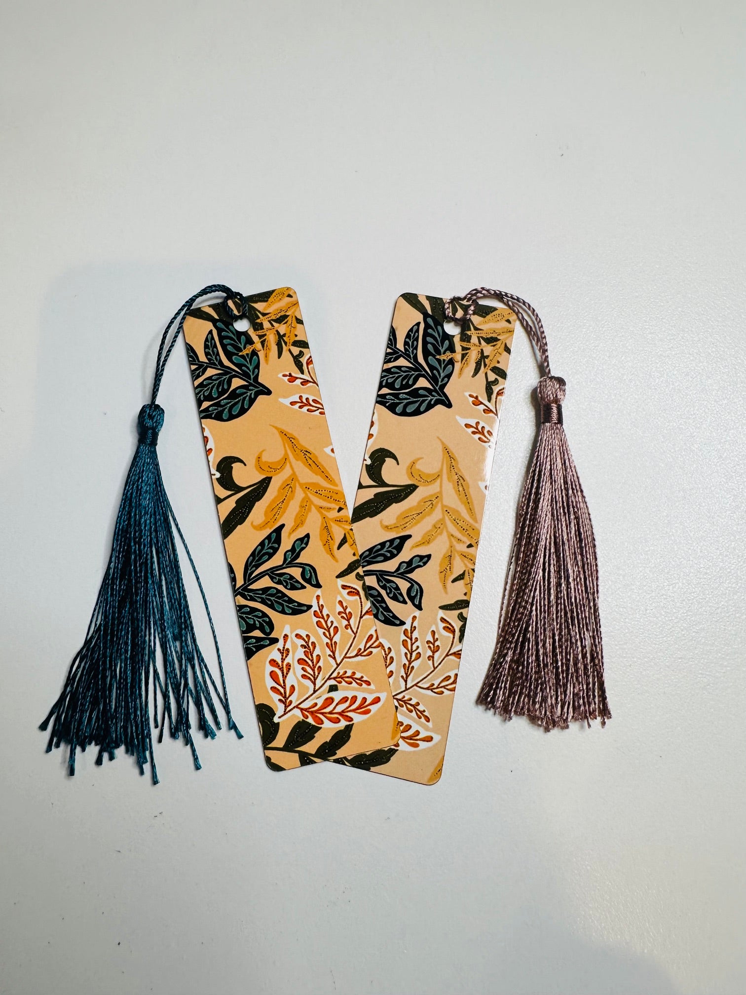 Vintage Leaves Bookmark