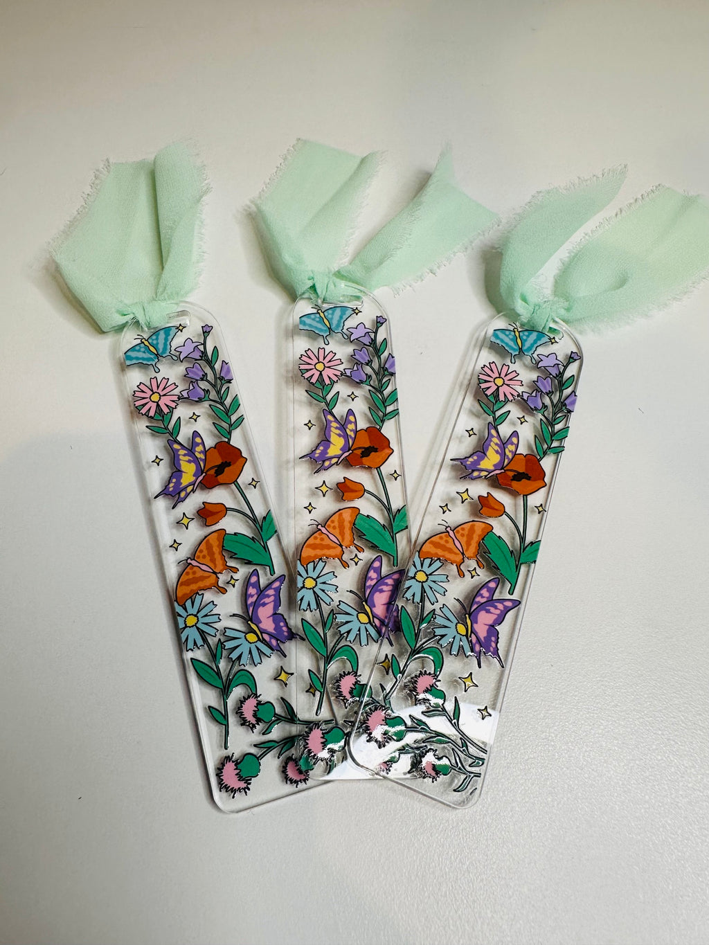 Wildflowers and Butterflies Bookmark