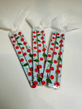 Cherry Striped Bookmark