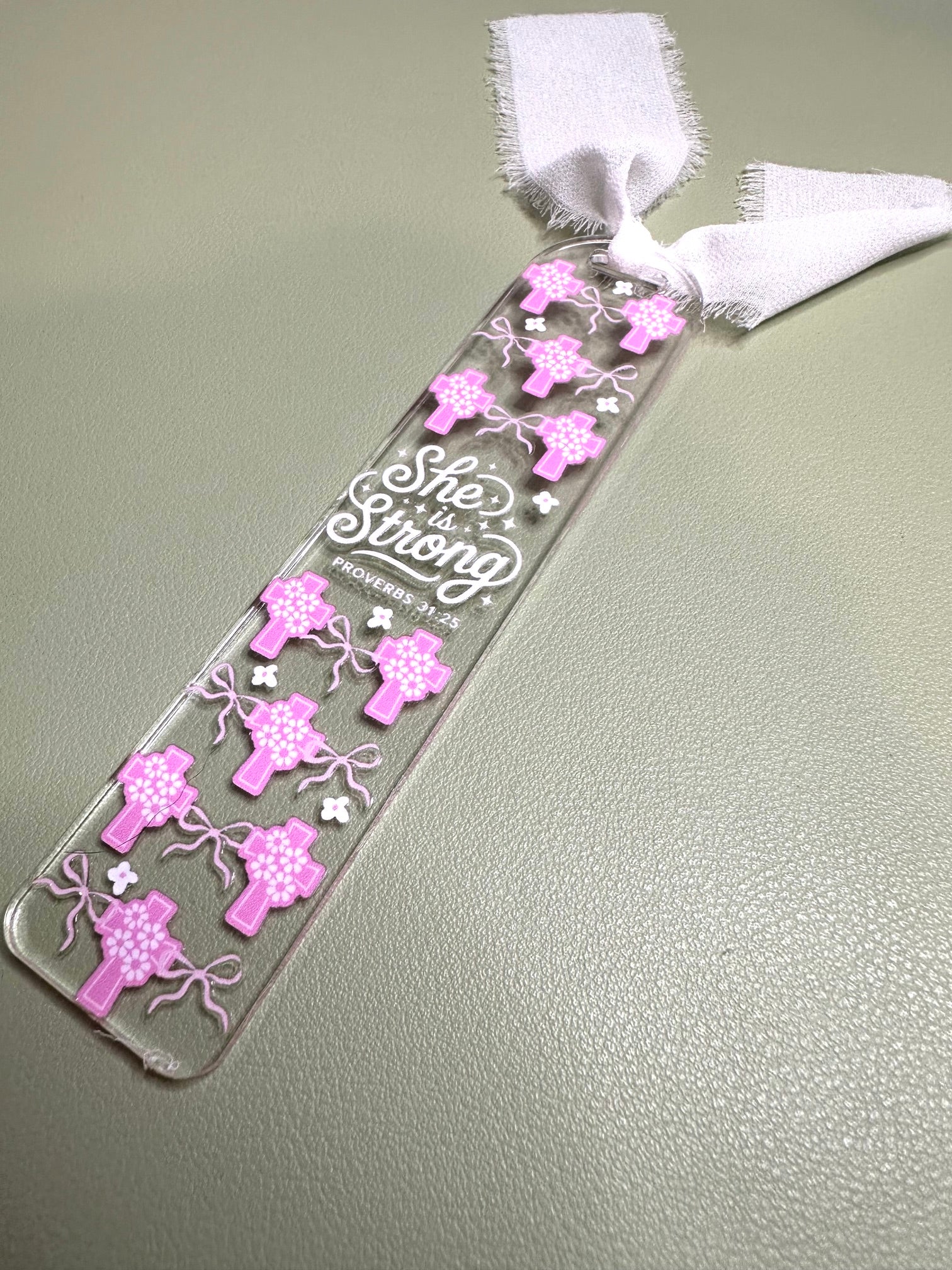 She Is Strong Bookmark