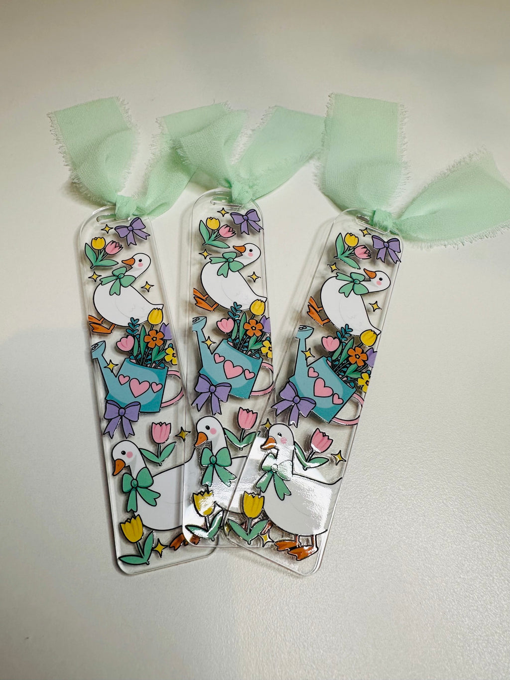 Springtime Duck Bookmark