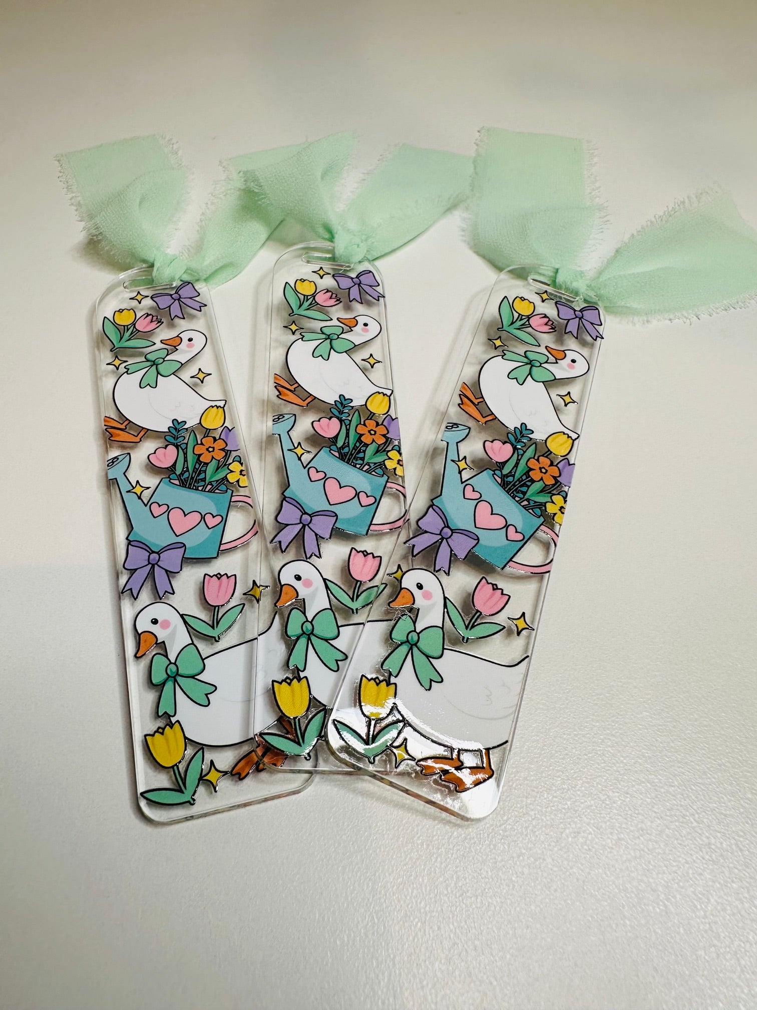 Springtime Duck Bookmark
