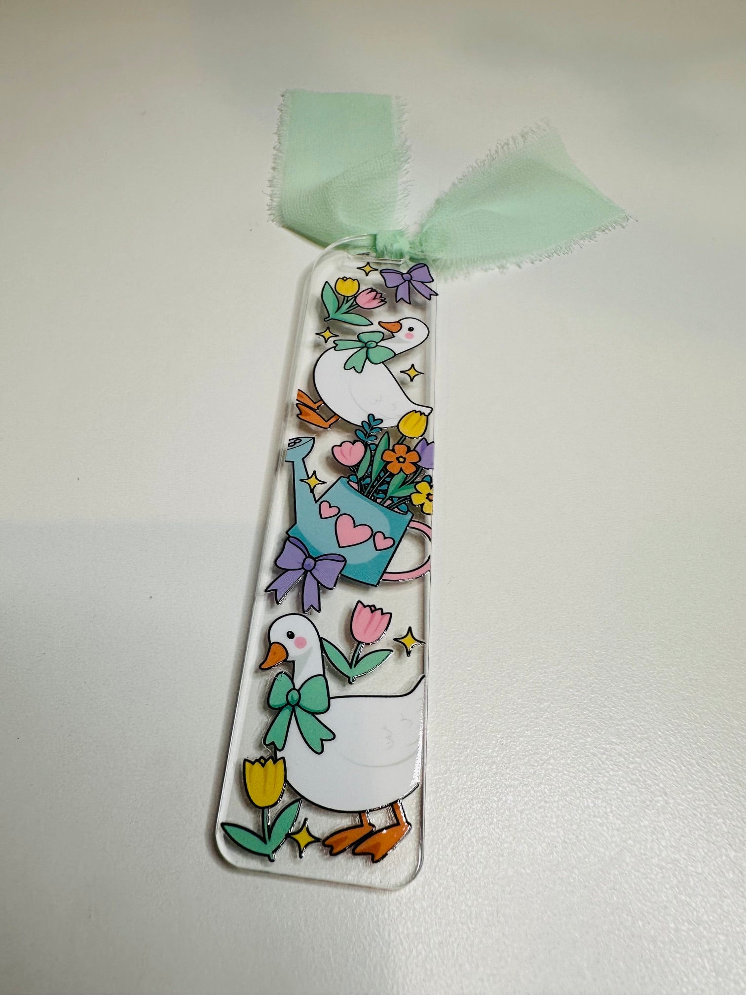 Springtime Duck Bookmark