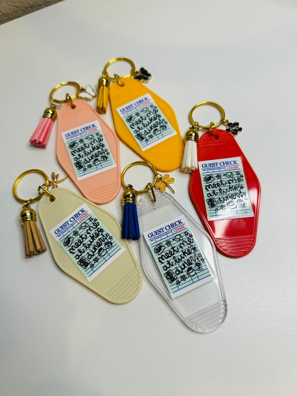 Guest Check Key Chain