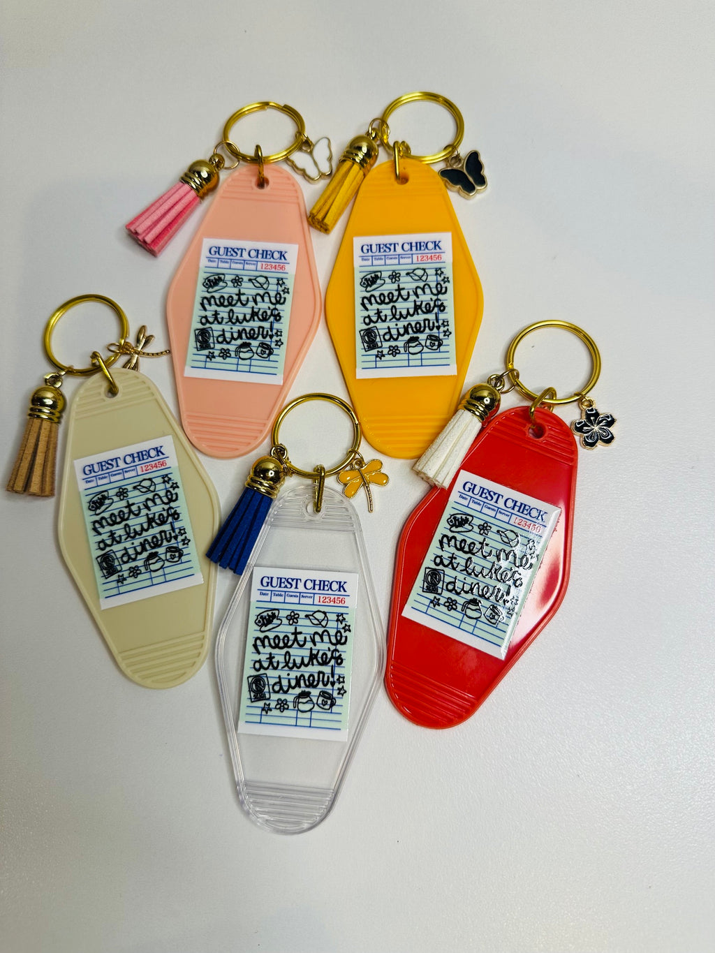 Guest Check Key Chain