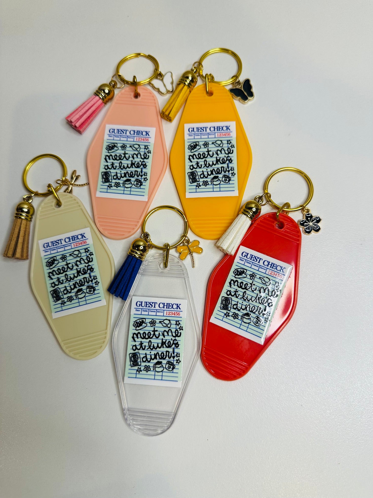 Guest Check Key Chain