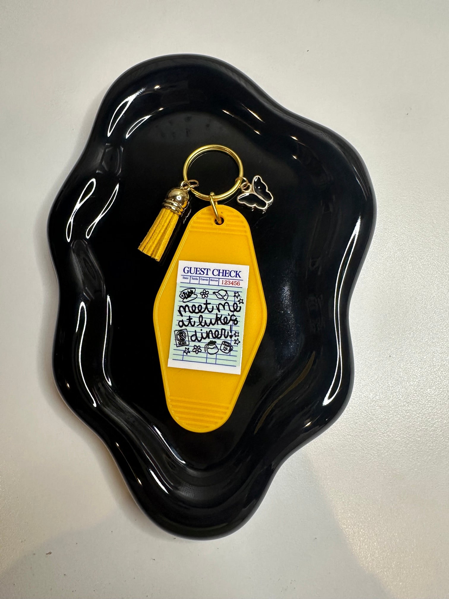 Guest Check Key Chain