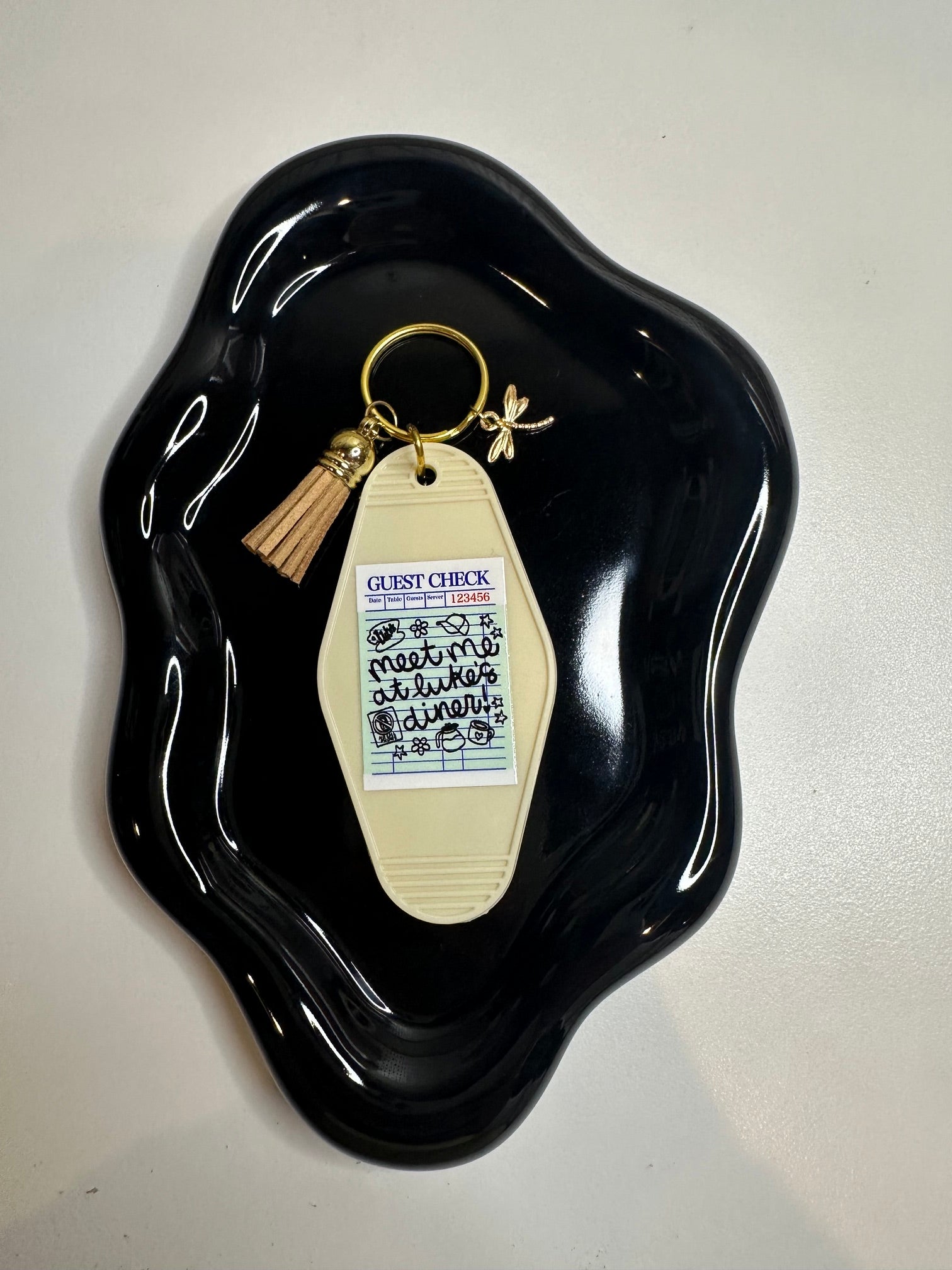 Guest Check Key Chain