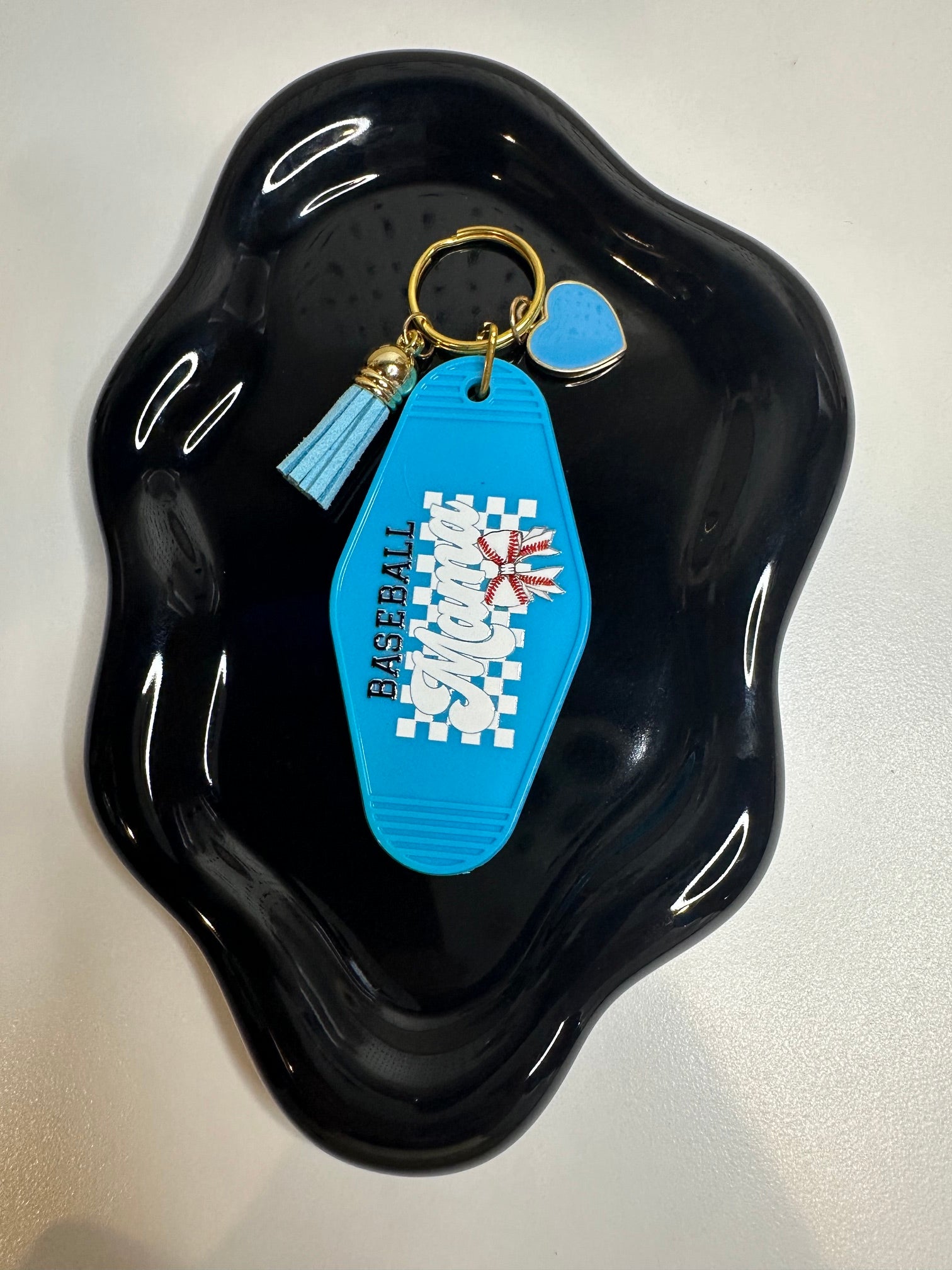 Baseball Mom Key Chain