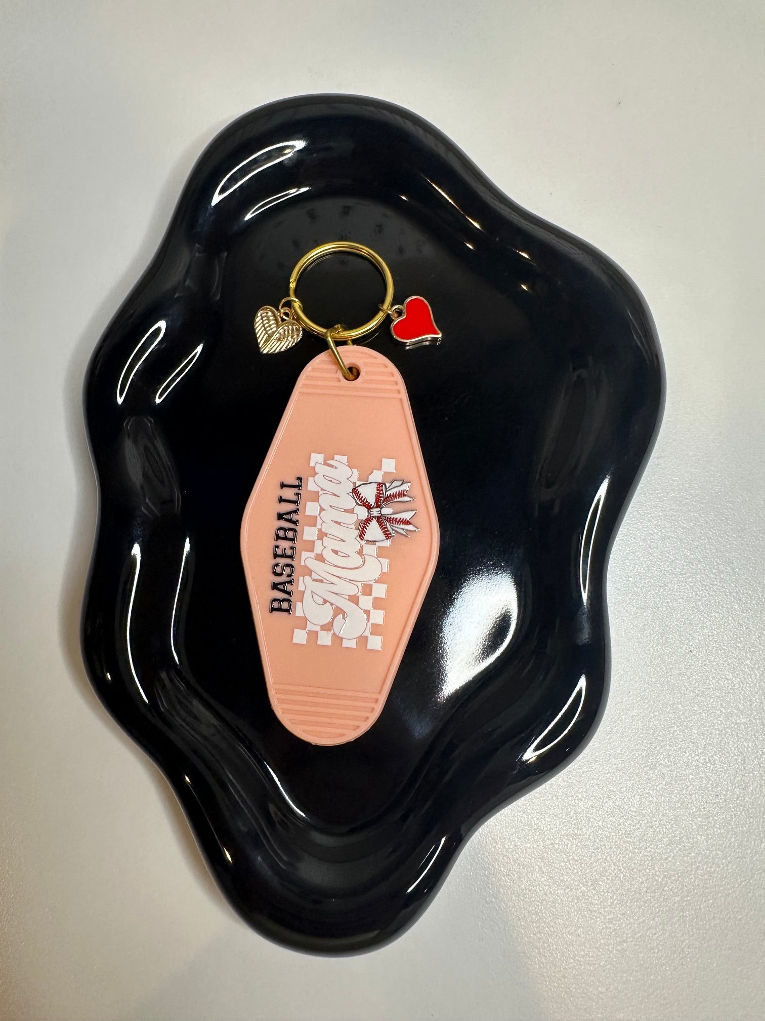 Baseball Mom Key Chain