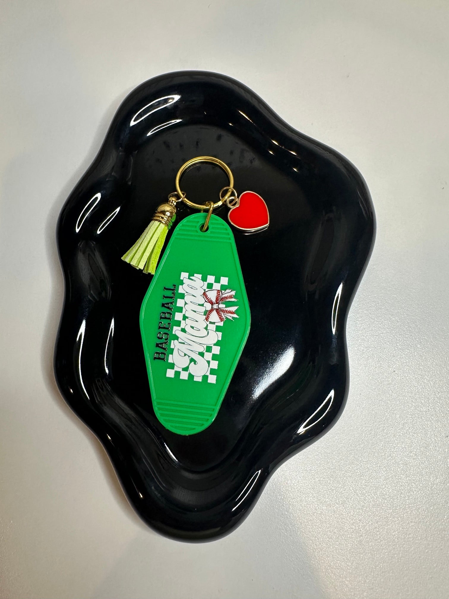 Baseball Mom Key Chain