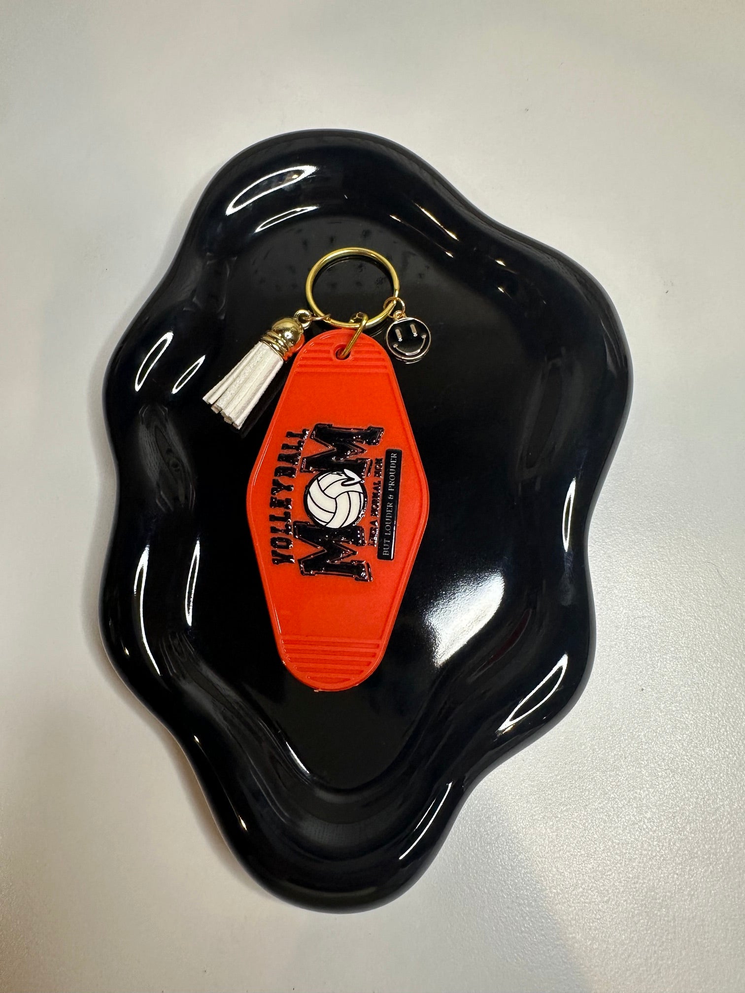 Volleyball Mom Key Chain