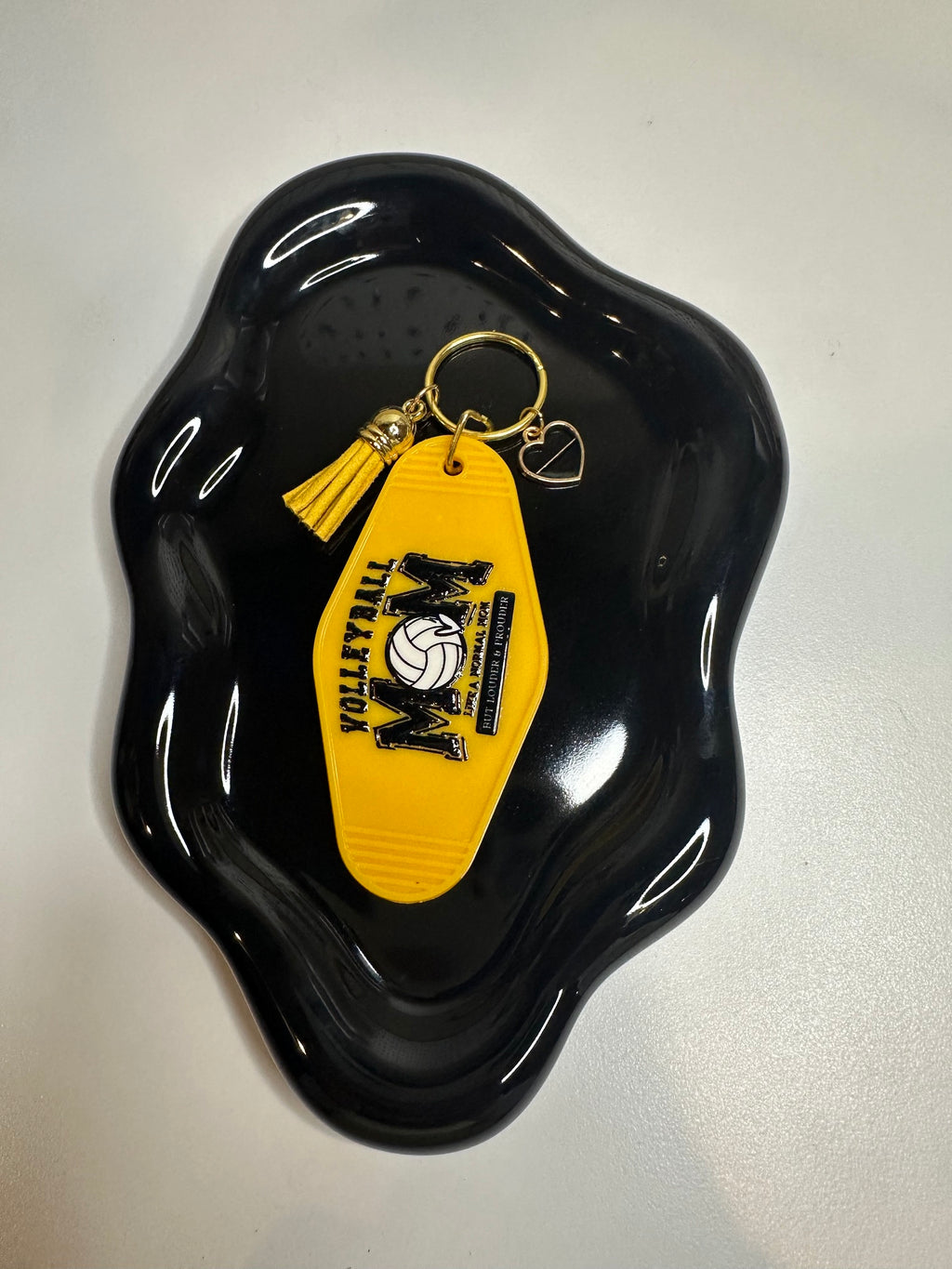 Volleyball Mom Key Chain