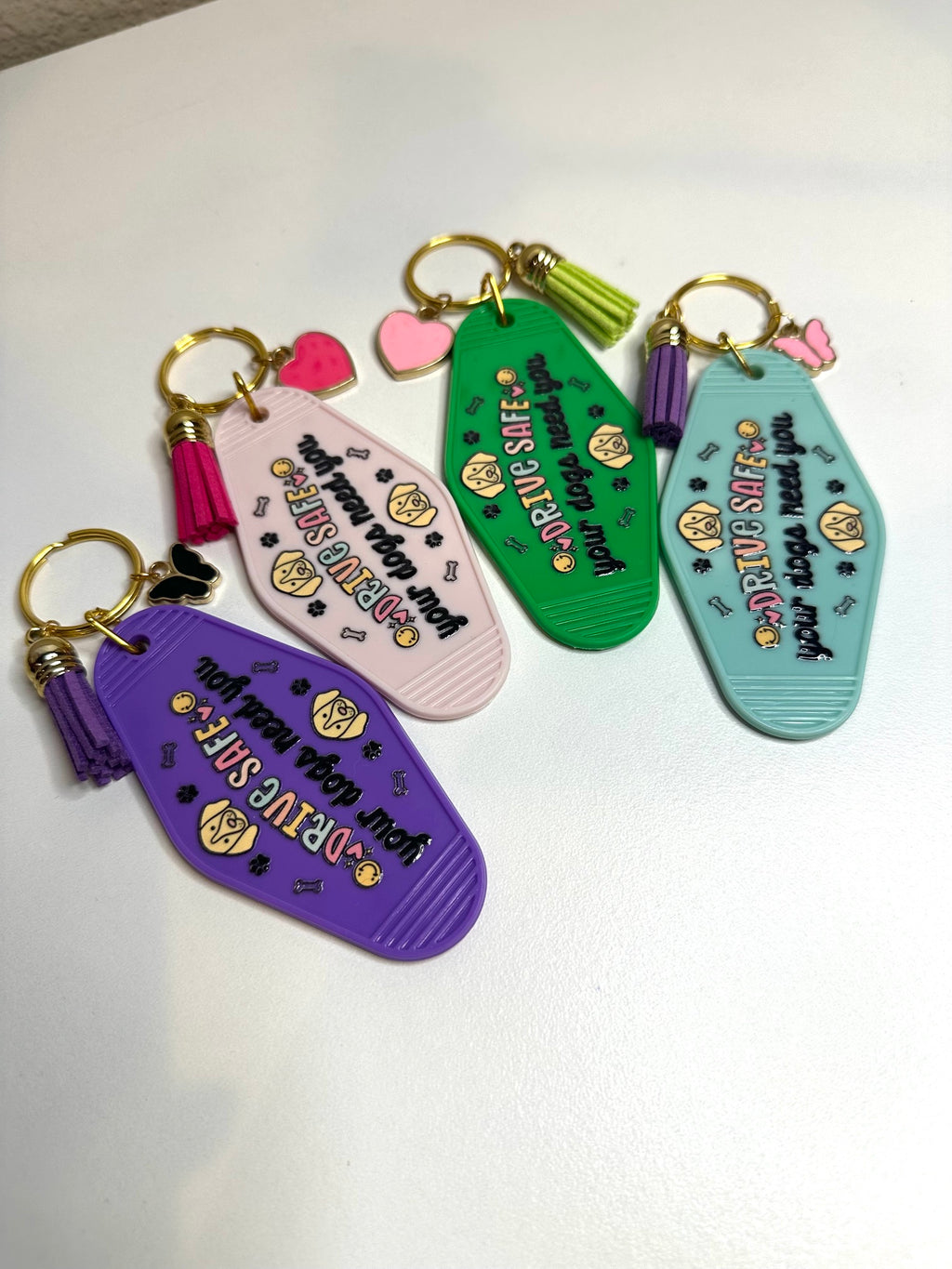 Drive Safe Key Chain