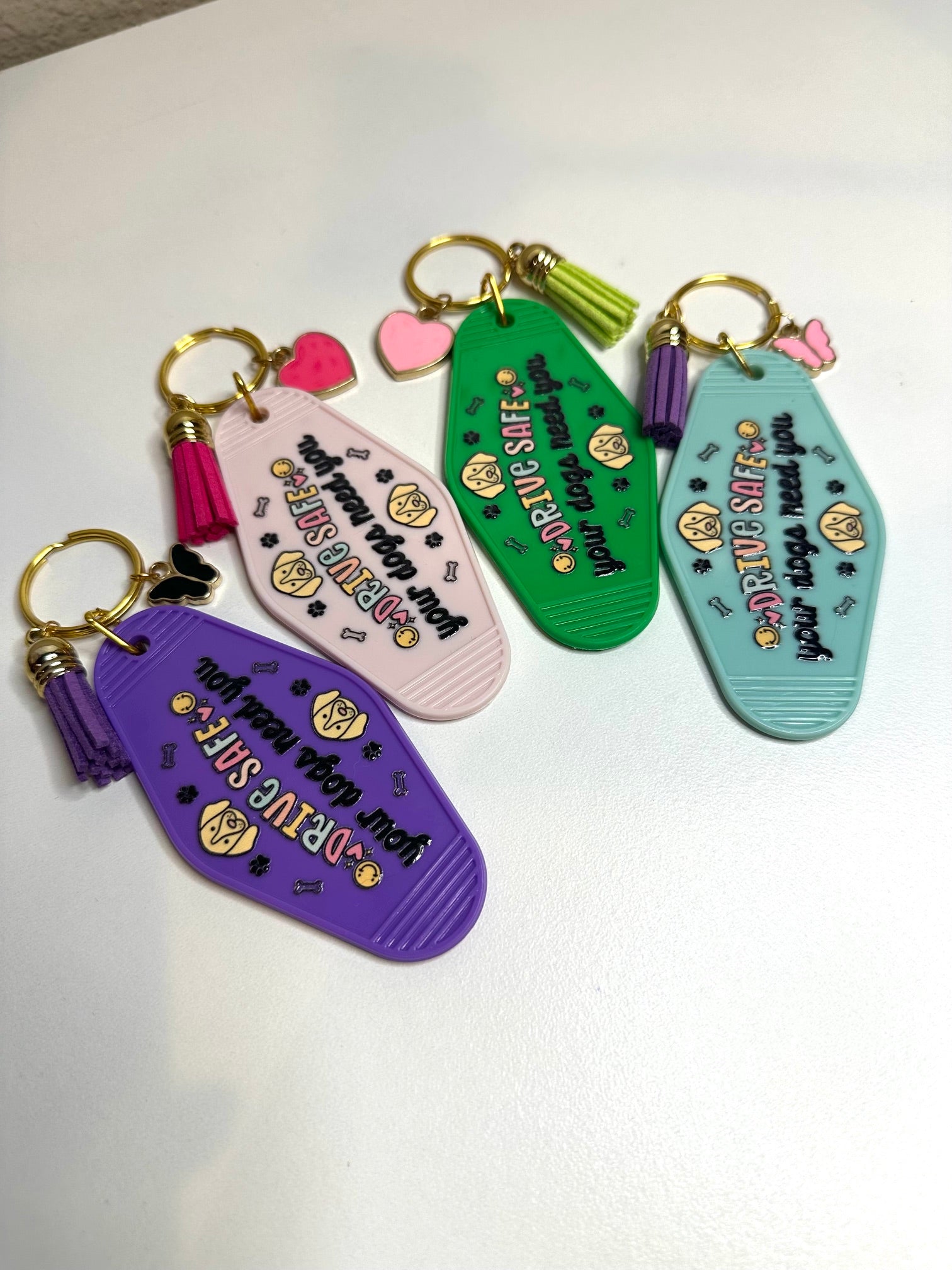 Drive Safe Key Chain