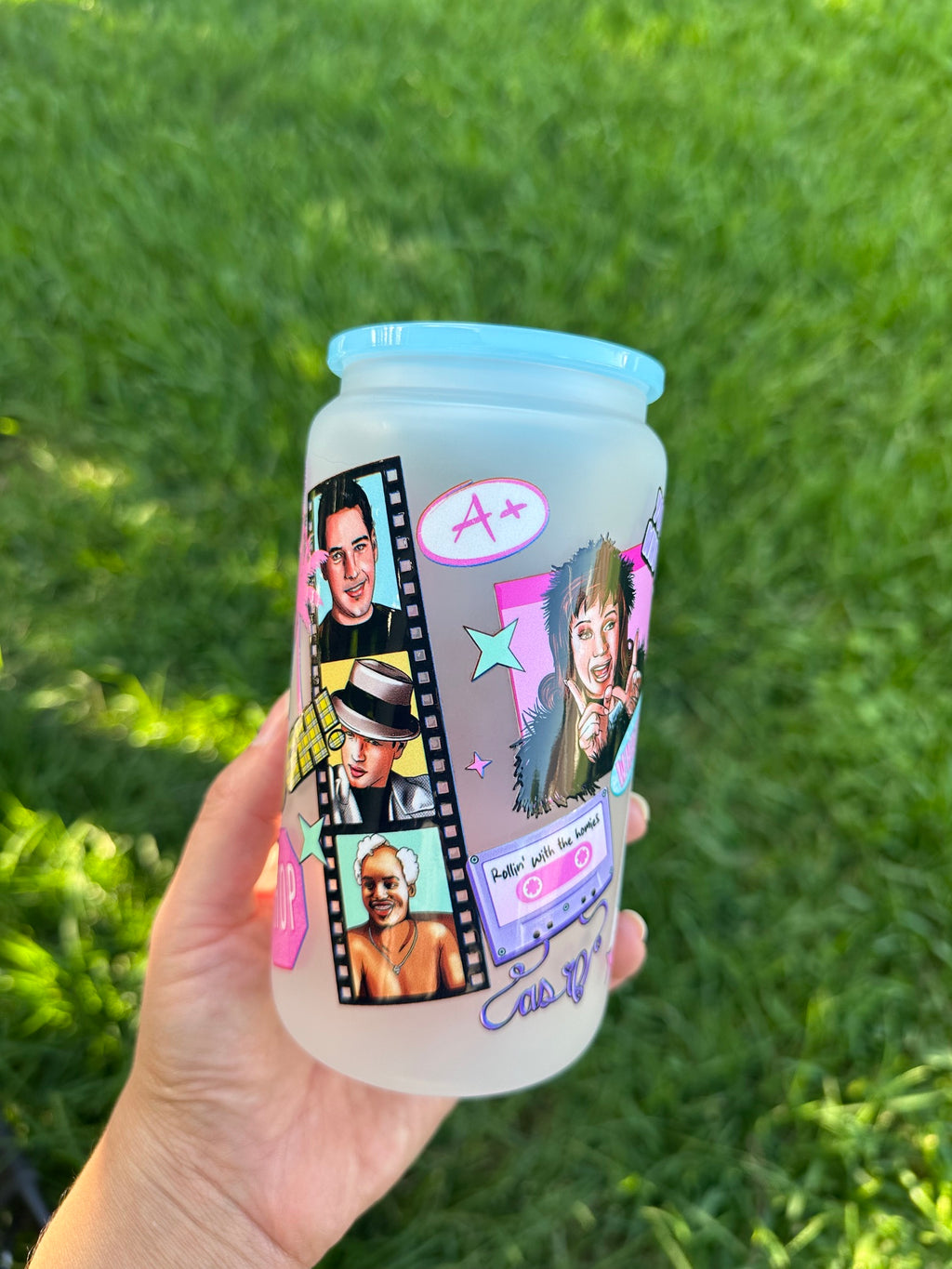 Clueless Glass Cup