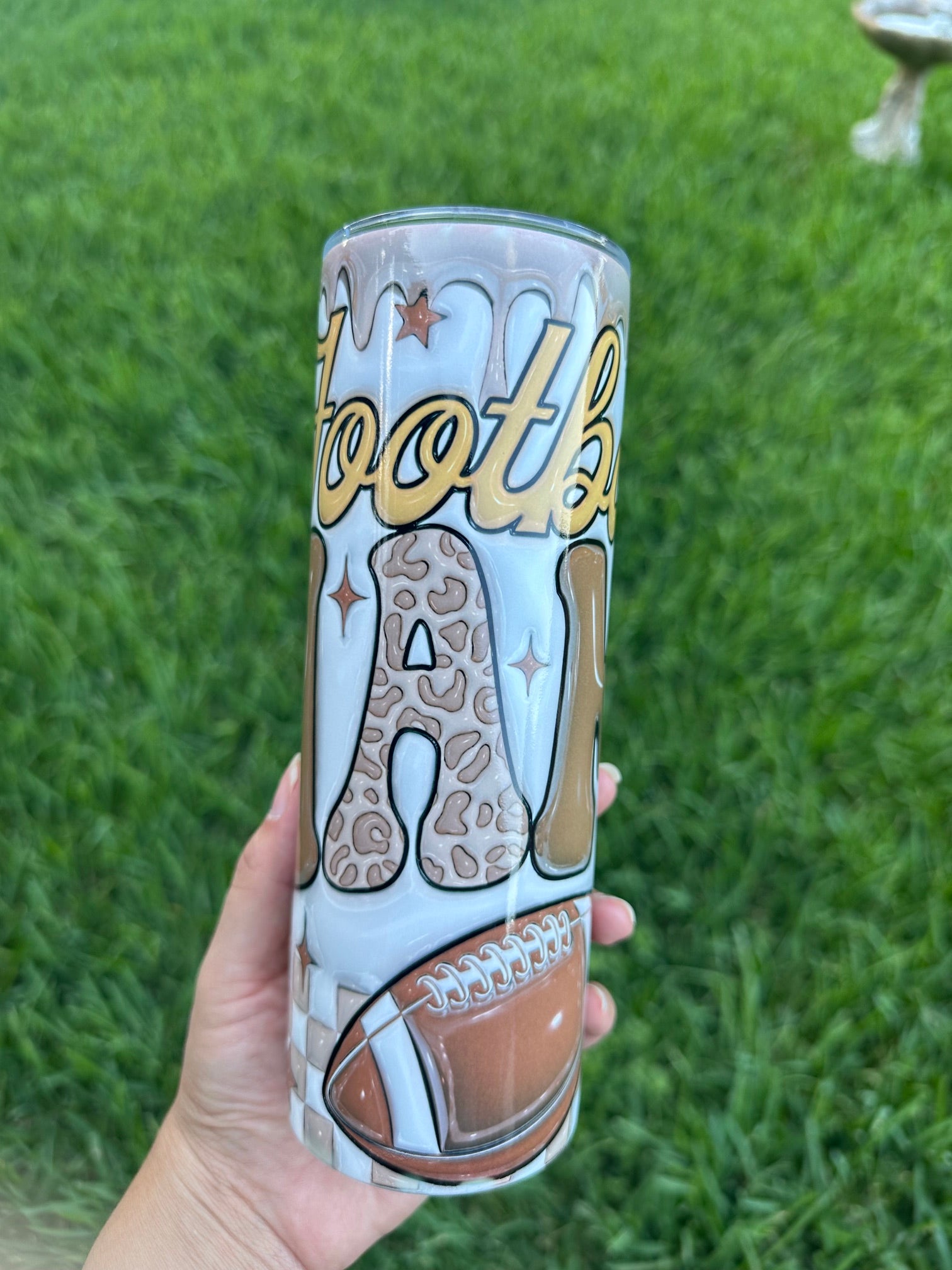 Football Mama Tumbler