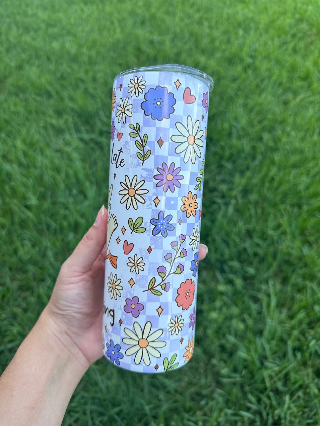 Sorry I'm Late Goose Tumbler